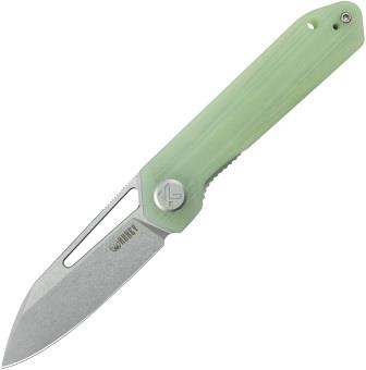 KUB321R Kubey Royal Linerlock Pocket Knife Jade