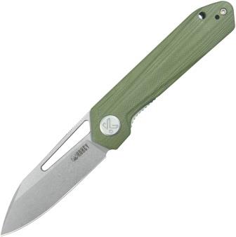 Kubey Royal Linerlock Pocket Knife OD Green - KUB321S