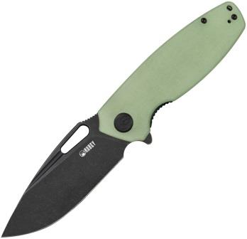 KUB322E Kubey Tityus Linerlock Pocket Knife Jade