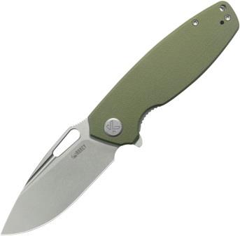Kubey Tityus Linerlock Pocket Knife Green - KUB322P