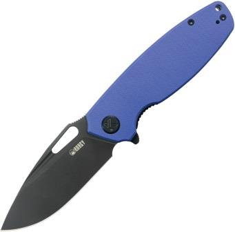 Kubey Tityus Linerlock Pocket Knife Blue - KUB322V