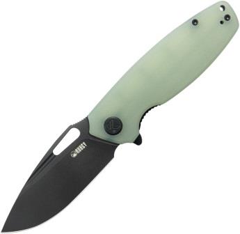 KUB322X Kubey Tityus Linerlock Pocket Knife Black Jade