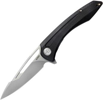 KUB345A Kubey Merced Linerlock Pocket Knife Black