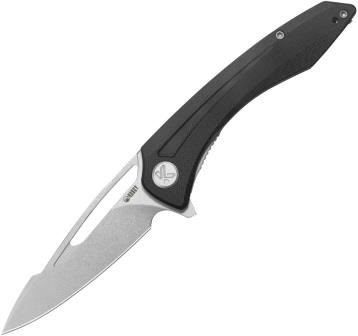 Kubey Merced Linerlock Pocket Knife Black - KUB345K