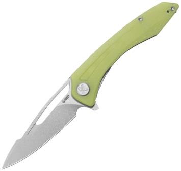 Kubey Merced Linerlock Pocket Knife Yellow - KUB345L