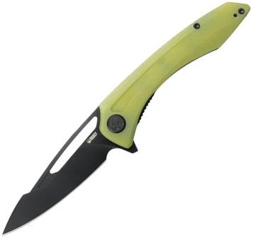 KUB345Q Kubey Merced Linerlock Pocket Knife Yellow