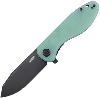 KUB358D Kubey Master Chief Pocket Knife Black Jade G10