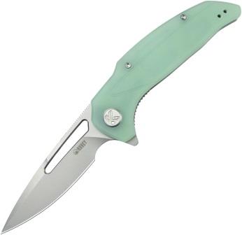 KUB372B Kubey Nautilus Linerlock Pocket Knife Jade