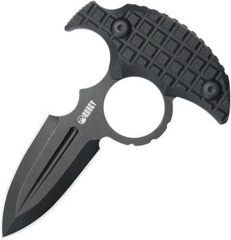 KUB403B Kubey Cavy Push Dagger Blackwashed
