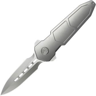 KUB416A Kubey Urban Dagger Framelock Pocket Knife Titanium