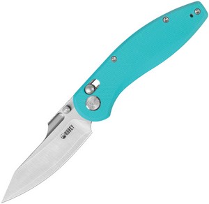 KUB422C Kubey Caiman Crossbar Lock Pocket Knife San Mai M2 Tiffany