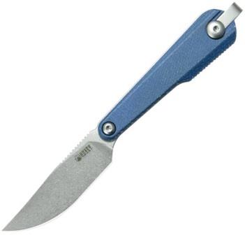 KUB451B Kubey Yag Fixed Blade Knife Blue