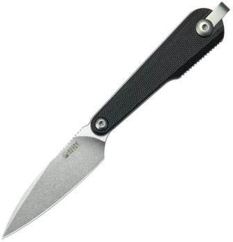 KUB452A Kubey Yag Fixed Blade Knife Black