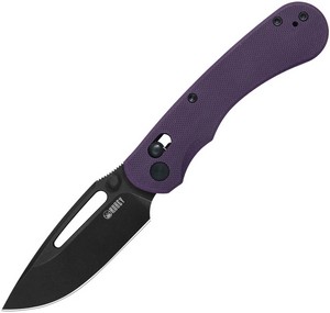 KUB504D Kubey Stalker Crossbar Lock Pocket Knife Purple