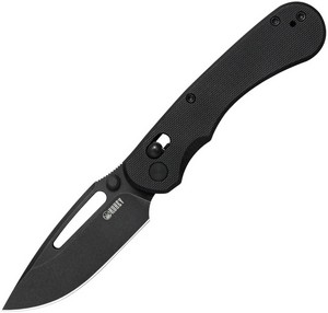 KUB504E Kubey Stalker Crossbar Lock Pocket Knife Black