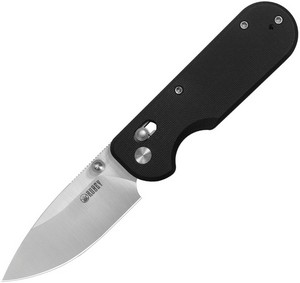 KUB505A Kubey Bedrock Crossbar Lock Pocket Knife Black