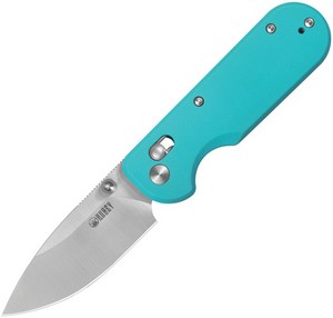 KUB505B Kubey Bedrock Crossbar Lock Pocket Knife Tiffany Blue