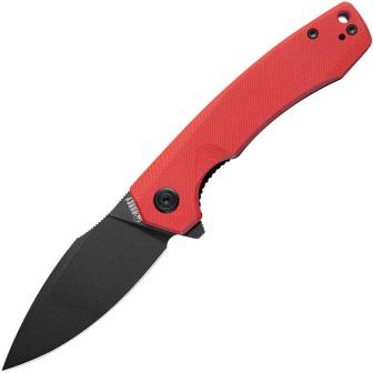 Kubey Calyce Linerlock Pocket Knife Black Red - KUB901I