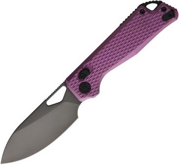 KUNX705T3 Kunwu Pulsar XT Lock Pocket Knife Purple Titanium