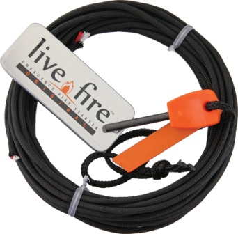 LF62 Live Fire Ring O Fire Black
