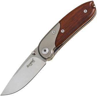 LST8200ST LionSTEEL Mini Linerlock Pocket Knife Santos Wood