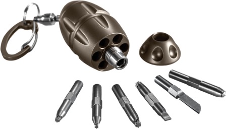 LSTEGBR LionSTEEL EGGIE Keychain Tool Bronze