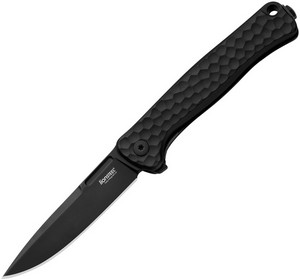 LionSTEEL Emmet Framelock Pocket Knife Black - LSTEM01ABB
