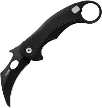 LSTLE2ABB LionSTEEL LEone Mid Framelock Pocket Knife Black