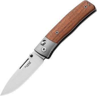 LionSTEEL Nini 2 Crossbar Lock Pocket Knife Santos Wood - LSTNN2ST