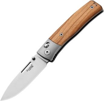 LionSTEEL Nini 2 Crossbar Lock Pocket Knife Olive - LSTNN2UL