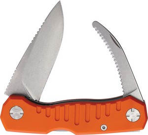MAS1322G10A Maserin Orange G10 Multi Function Pocket Knife