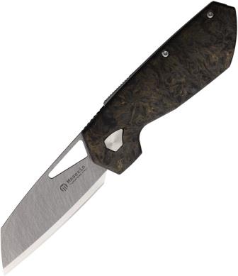 MAS373WTG Maserin WTN W1-Lock Pocket Knife Gold Fat Carbon