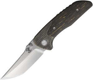 MCF003 Mechforce Hokkaido Bolster Lock Pocket Knife Carbon Fiber
