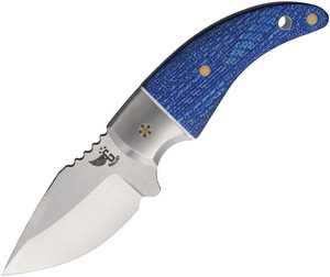 MCF013 Mechforce Kestrel Fixed Blade Knife Blue