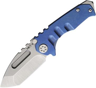 MD0084TT37A2 Medford Micro T Framelock Pocket Knife Blue