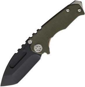 MD0094TT10A1 Medford Micro G Framelock Pocket Knife S45VN Tanto OD Green