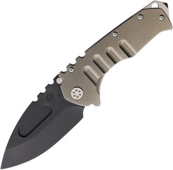 MD0124PD01TM Medford Praetorian T Framelock Pocket Knife Drop Point