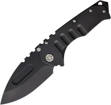 MD0124PD30PV Medford Praetorian T Framelock Pocket Knife DLC Drop Point