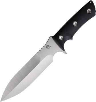 MD0664TQ08KB Medford Jungle Fighter Fixed Blade Knife Black