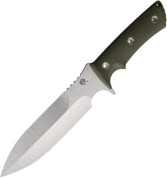 MD0664TQ10KO Medford Jungle Fighter Fixed Blade Knife OD Green