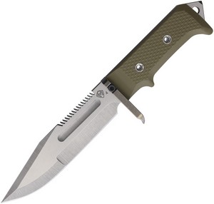 MD0754TQ10KO Medford Raider Bowie Knife OD Green G10