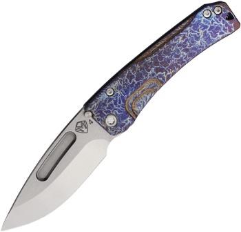 MD2014TD03A2 Medford Slim Midi Framelock Pocket Knife Acid Etch