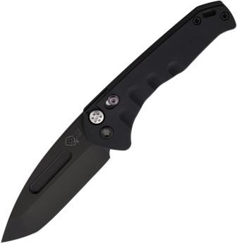 Medford Automatic Swift Button Lock Pocket Knife Black - MD206SPT42AB