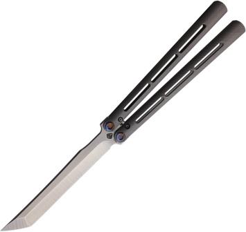 MD2164TT01TM Medford Viceroy Butterfly Knife S45VN Tumbled