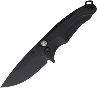 MDT394PQ30PV Medford Smooth Criminal Button Lock Pocket Knife