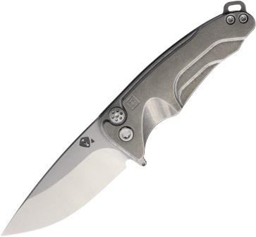 MDT394TQ01TM Medford Smooth Criminal Button Lock Pocket Knife