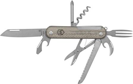 MER9DUCA8GCC Mercury Duka Multi Tool Green Micarta
