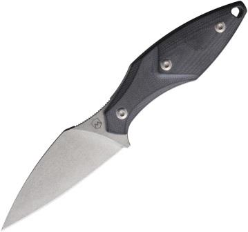 MER9HWKBKGFC Mercury Hawky Fixed Blade Knife Black G10
