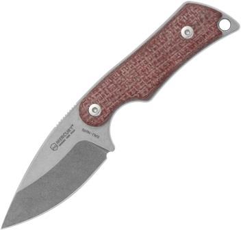 MER9KALIDPBRFC Mercury Kali Fixed Blade Knife Drop Point Micarta