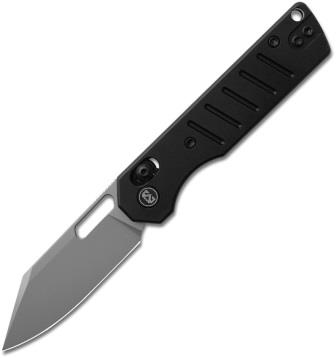 MGR822ABK Miguron Gatov Crossbar Lock Pocket Knife Black